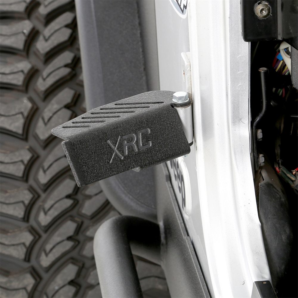XRC Foot Peg Pair - Black (97-06 TJ/LJ) - 7620 - Smittybilt
