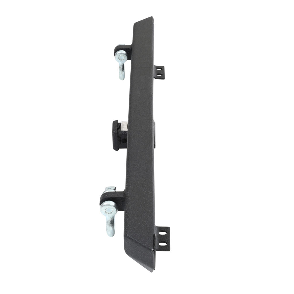 SRC Classic Rear Bumper w/ D-Ring Mounts - Textured Black (76-06 CJ/Wrangler)  - 76750D - Smittybilt