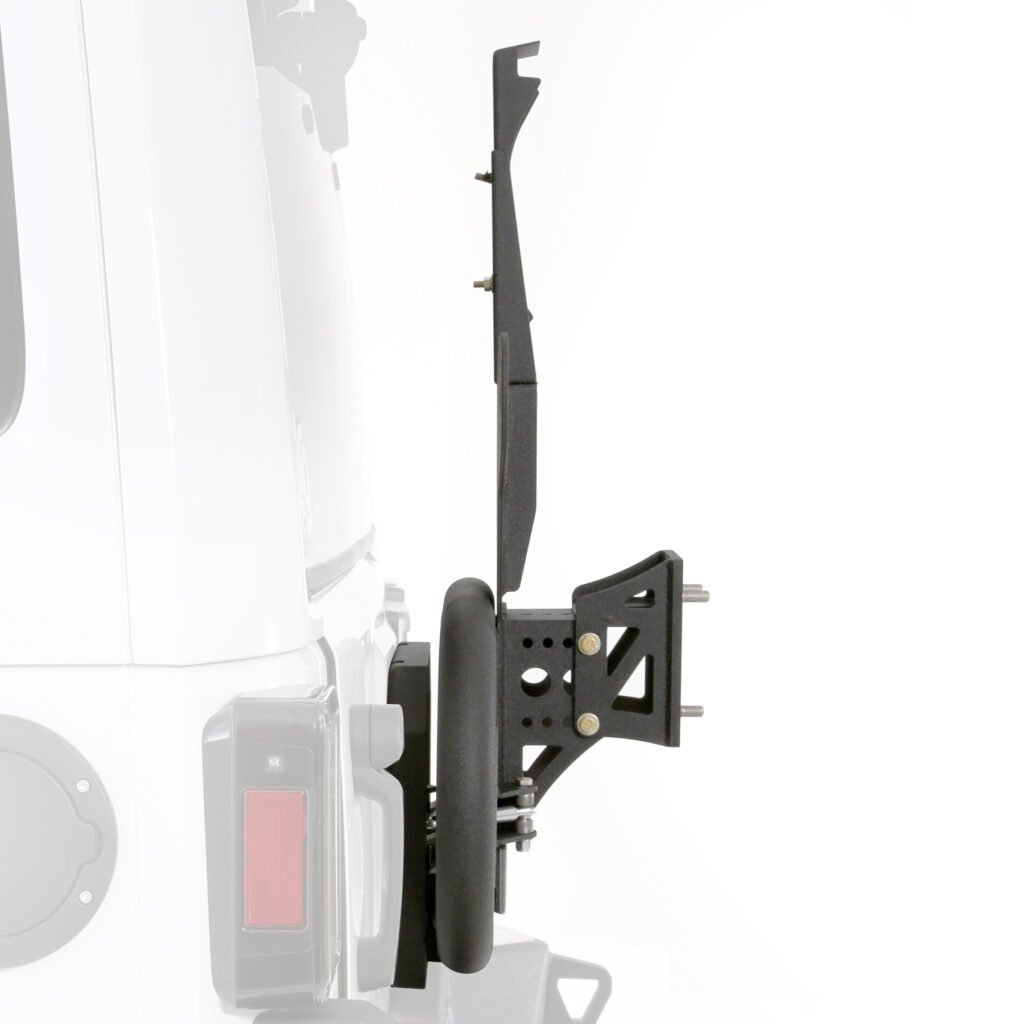XRC Gen 2 Bolt-On Tire Carrier - Textured Black (07-18 JK
