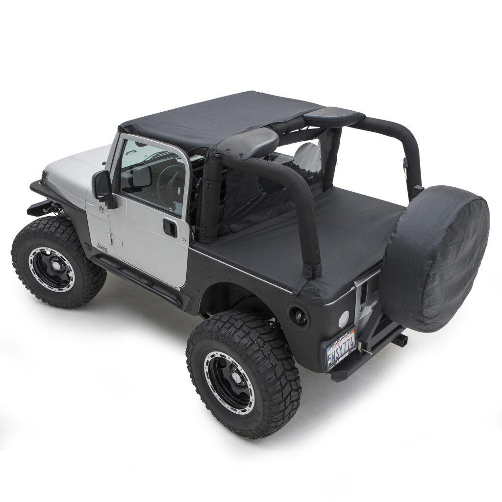 XRC Front Tube Fender Pair - Textured Black (97-06 TJ) - 76872 - Smittybilt