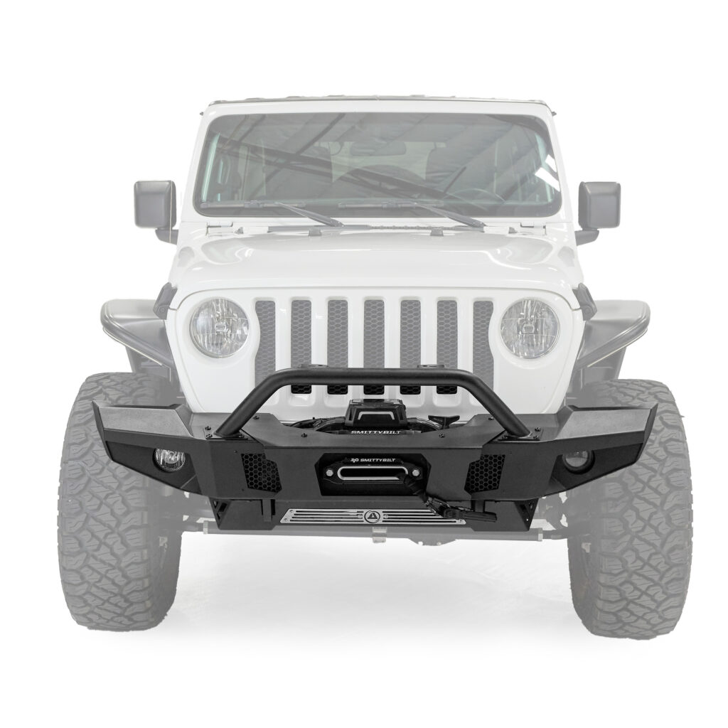 XRC Atlas Front Bumper - Textured Black (07+ JK/JL/JT