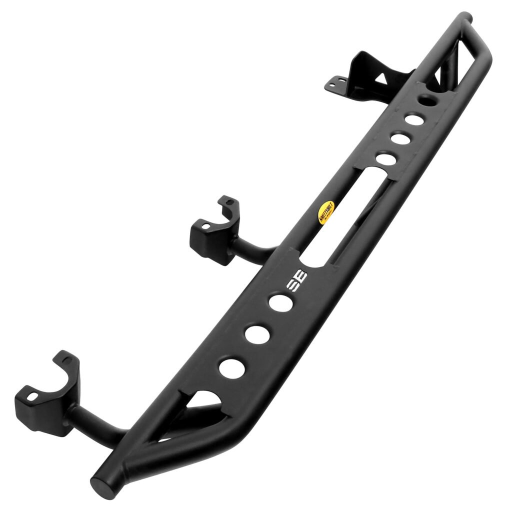 SRC Side Armor w/ Step - Textured Black (10-24 Toyota