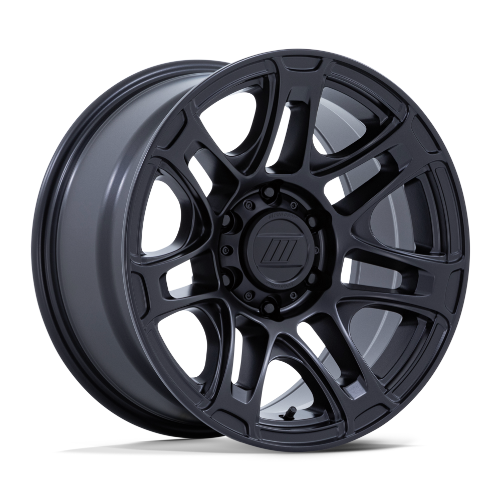 Wheel ROUGHNECK Wheel, 17×8 with 6 on 135 Bolt Pattern – MATTE BLACK
