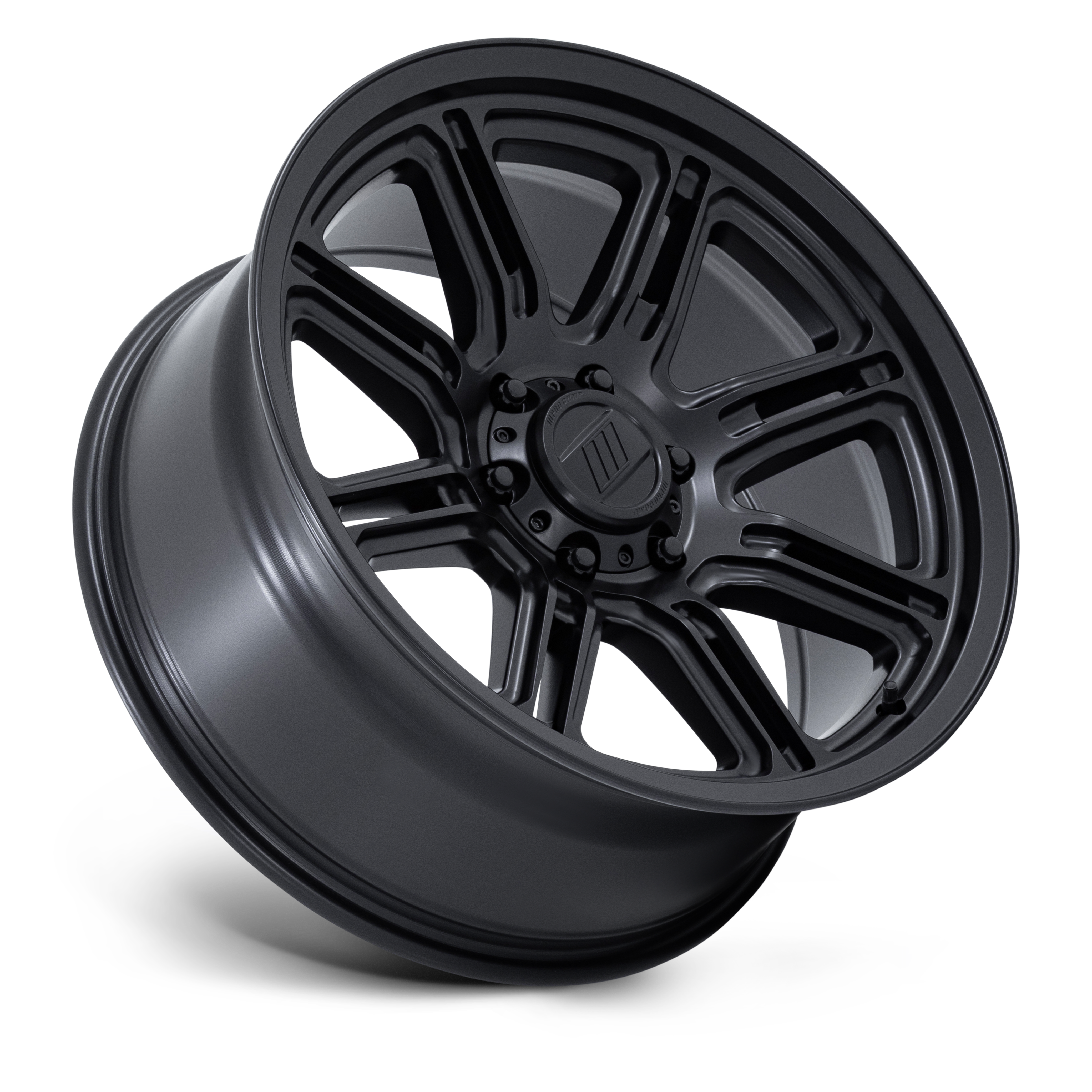 PA206 SNARE , 16X8 with 5X127 Bolt Pattern – MATTE BLACK view 2