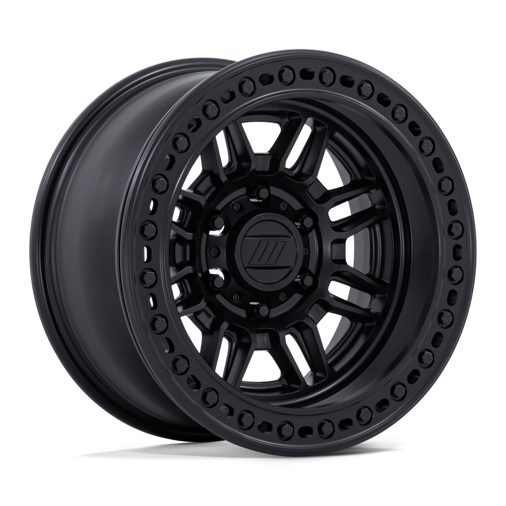 Pro Comp PA208 Wheel, 17X9 with 8×165.1 Bolt Pattern – BLACKOUT – PA208MX17908001 view 1