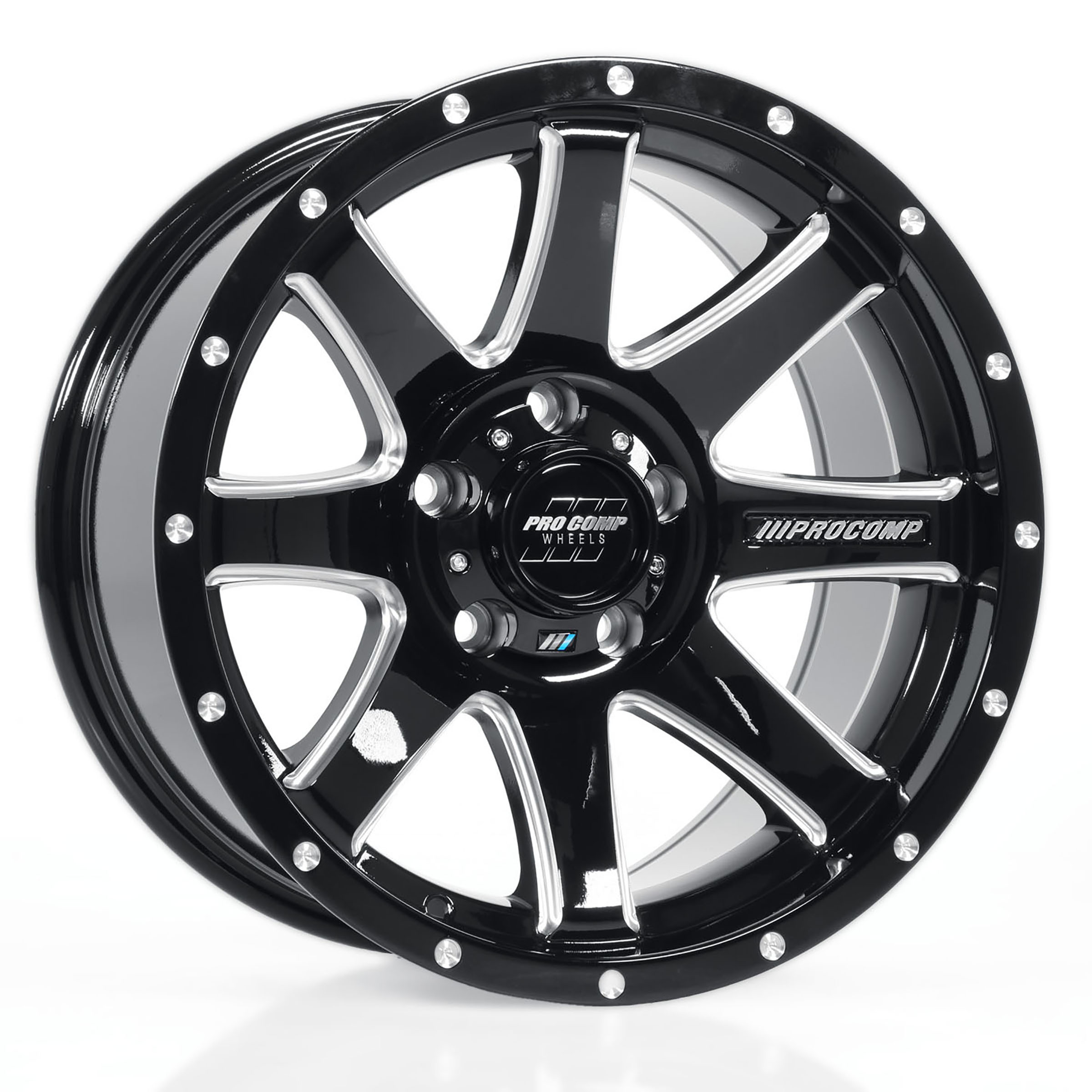 Patriot Series76 20×9 8×180 5BS 0mm Off Set Gloss Black Milled view 3