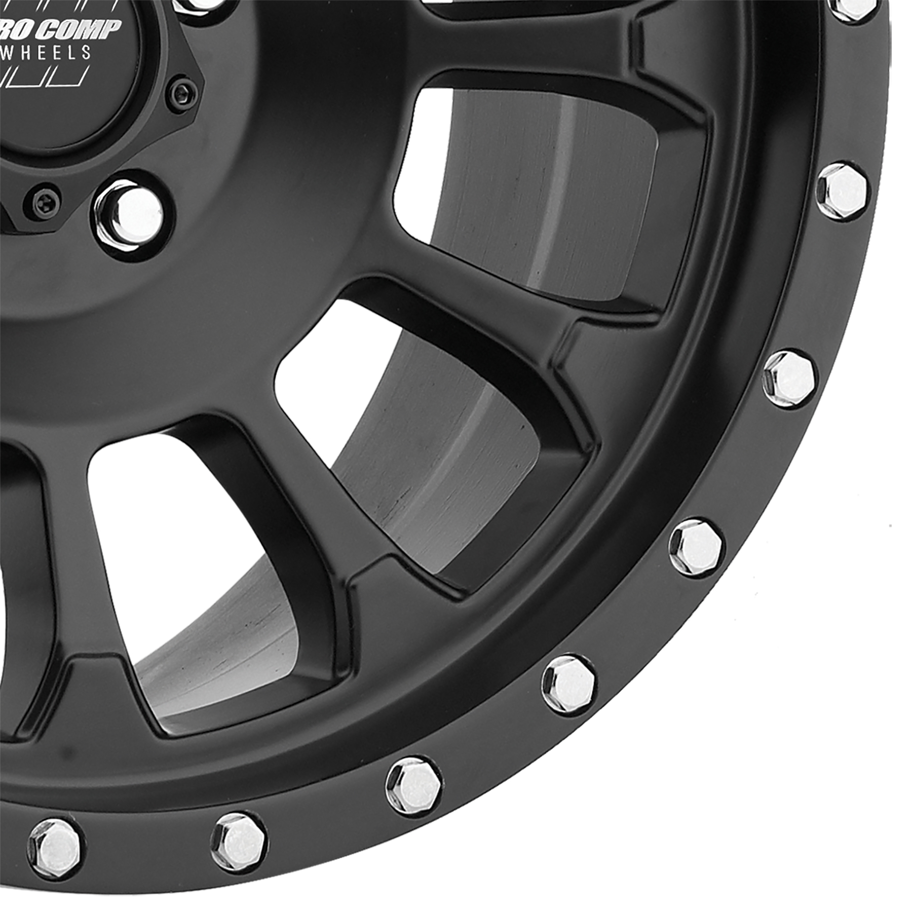 Rockwell Series 34 18×9 5×5 5BS 0mm Off Set Satin Black view 2