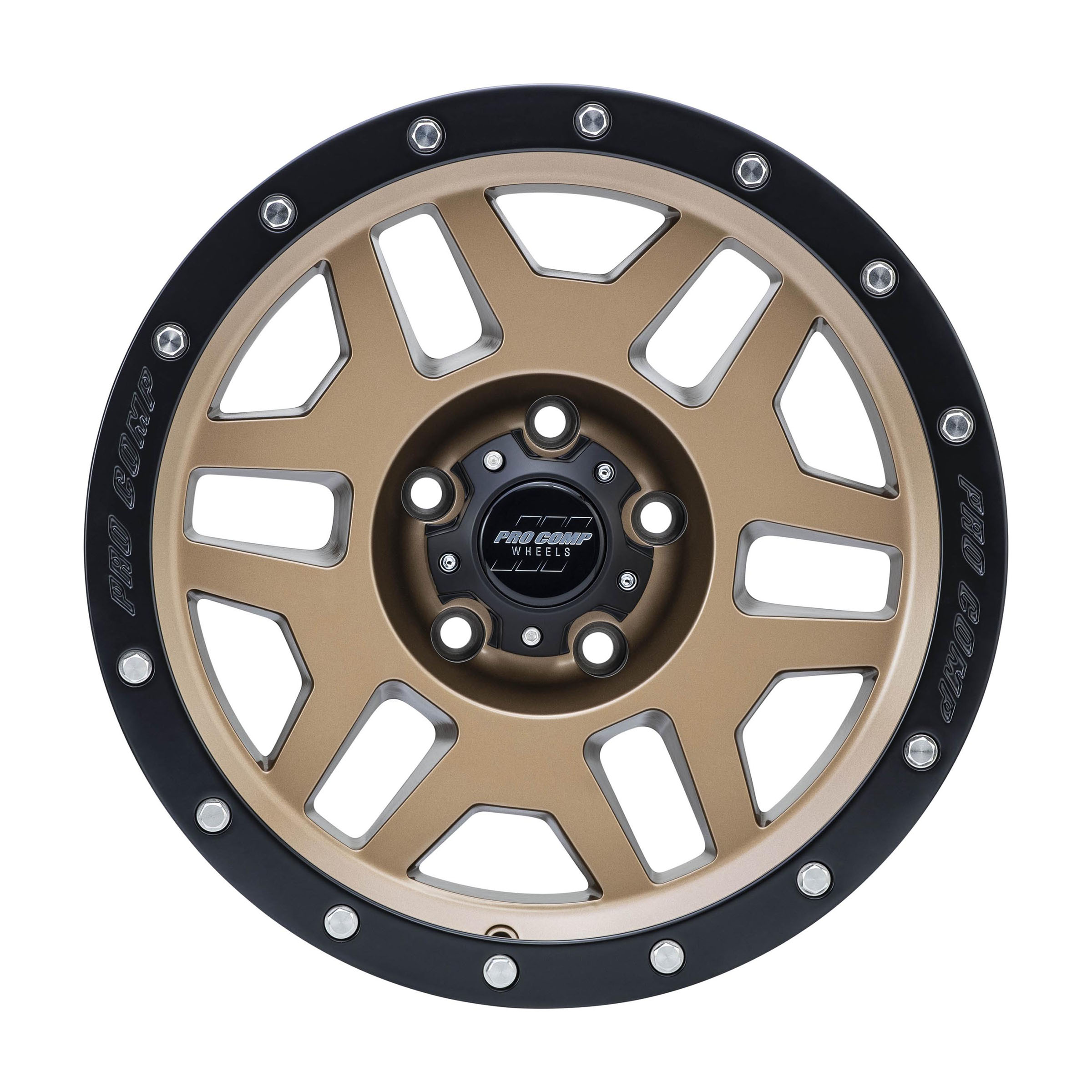 41 Series Phaser Wheel, 17×9 with 5 on 5 Bolt Pattern – Matte Bronze view 3
