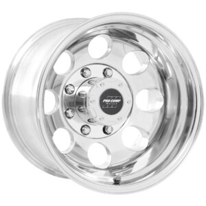 Vintage Polished 16×10 8×170 4.5BS Offset -25mm Cap P/N 7515041
Procomp Vintage Series 69 16×10 8×170 4.5BS -25mm Off Set Polished P/N [1069-6170]