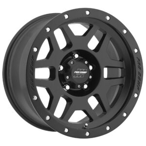 Procomp Phaser Series 41 20×9 5×150 5.25BS 6mm Off Set Satin Black P/N [5041-295552]
Phaser Satin Black 20×9 5×150 5.25BS Offset 6mm Cap P/N 5041555000