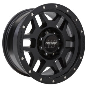 Phaser Satin Black 18×9 8×170 5BS Offset 0mm Cap P/N 5041867000
Procomp Phaser Series 41 18×9 8×170 5BS 0mm Off Set Satin Black P/N [5041-897050]