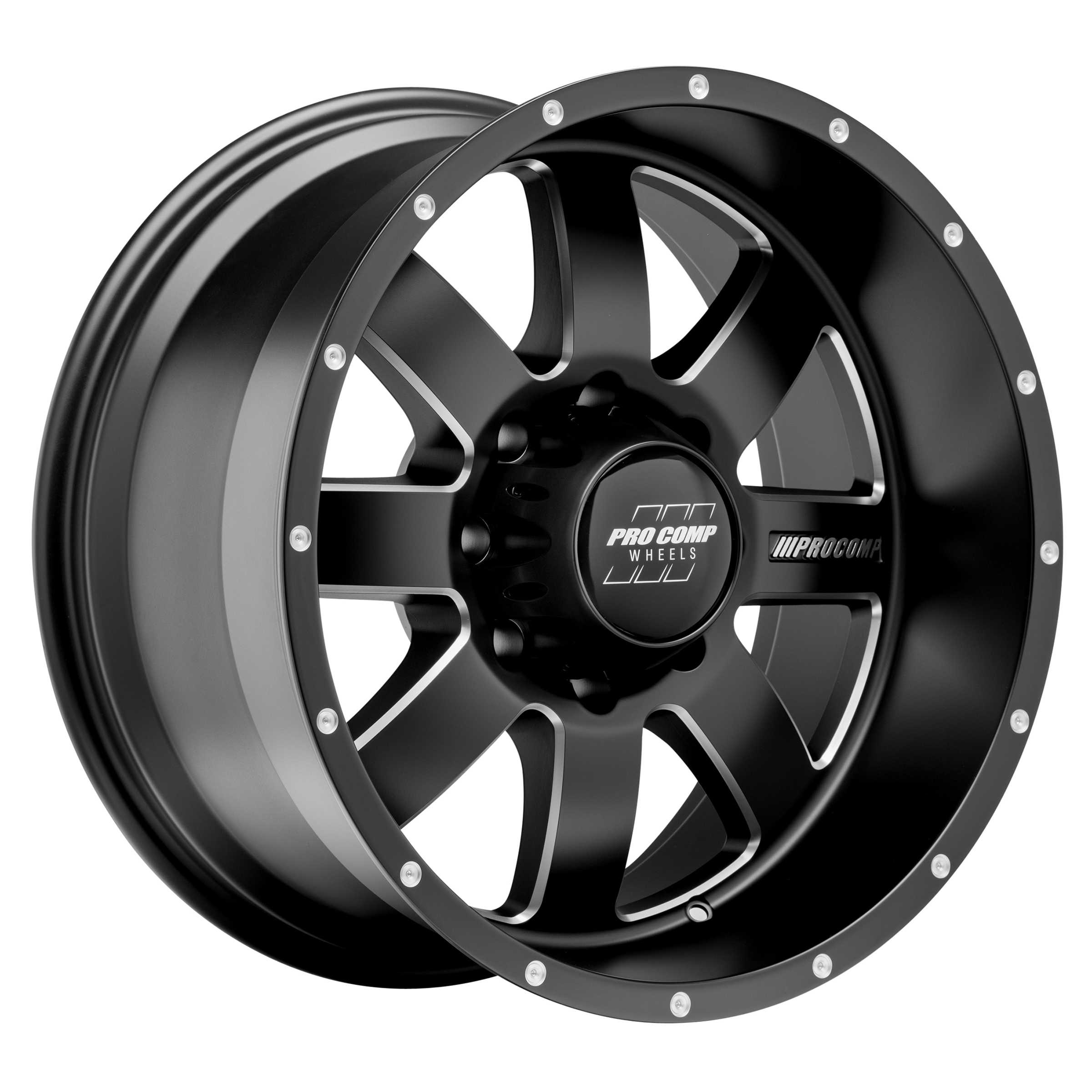 Trilogy Series73 20x10 8x170 4.75BS -18mm Off Set Satin Black