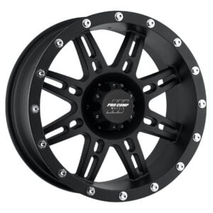 Procomp Stryker Series 31 16×8 6×5.5 4.5BS 0mm Off Set Matte Black P/N [7031-6883]
Stryker Matte Black 16×8 6×5.5 4.5BS Offset 0mm Cap P/N 703165500