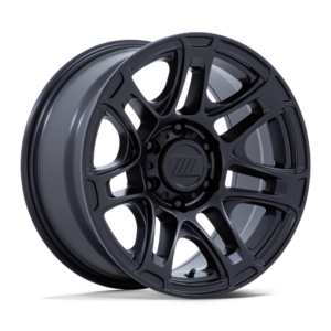 ProComp Wheel ROUGHNECK Wheel, 17×8 with 5 on 4.5 Bolt Pattern – MATTE BLACK – PA204MX17801235