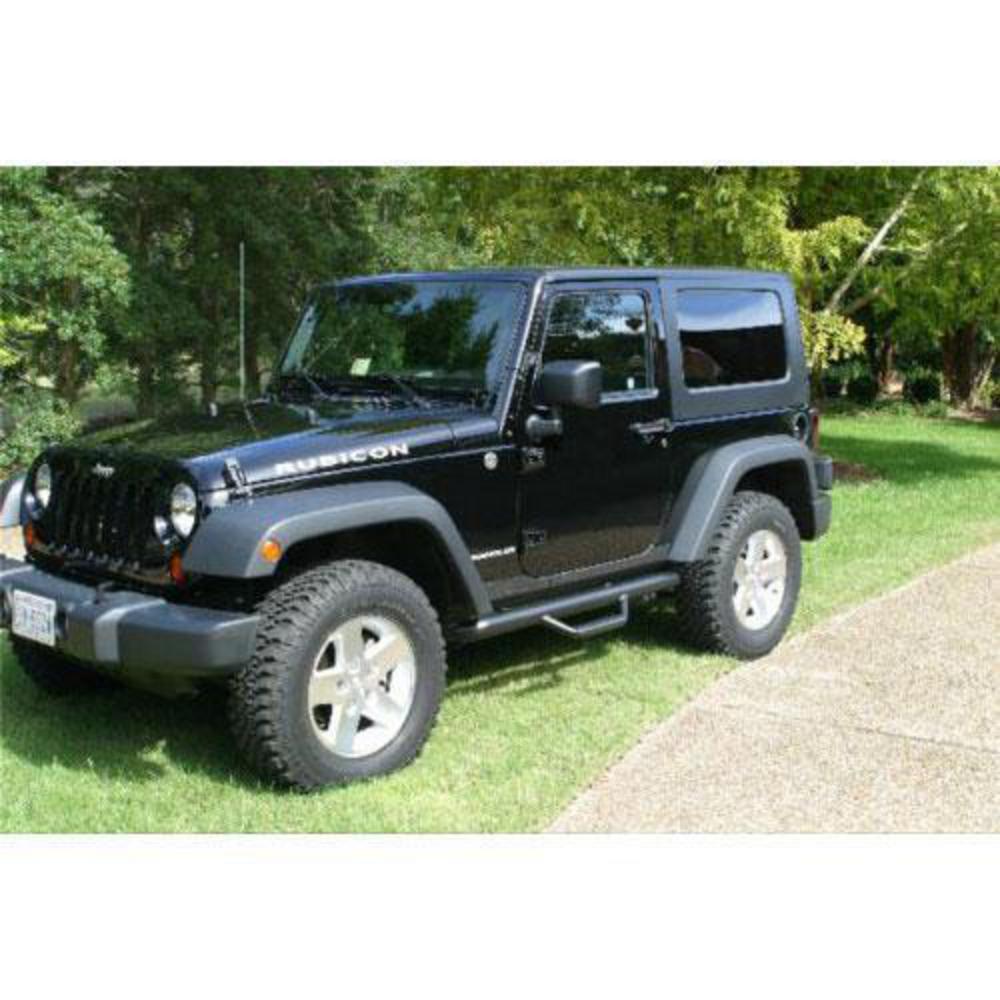 thumbnail interactive-video image 1 of TESIN Black Aluminum Fuel Filler Door Cover For 2007-2018 Jeep Wrangler JK JKU – Locking Gas Cap Cover 1 of 2